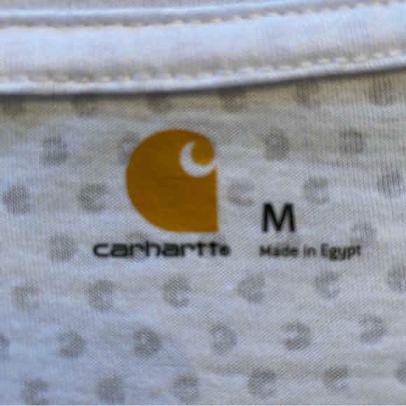 Carhartt Women’s Large long sleeve knit jersey shirt base layer scrub undershirt - Picture 8 of 10